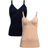 Los mejores  - Herzmutter Top de Lactancia Materna - Camiseta sin Mangas de Lactancia - Ropa de Lactancia - Camiseta para Mujeres…